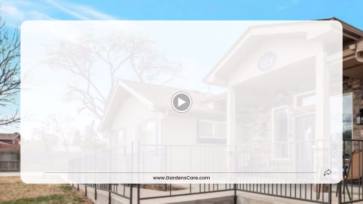 Front exterior of a single-story senior living building with a porch and a ramped entrance.
